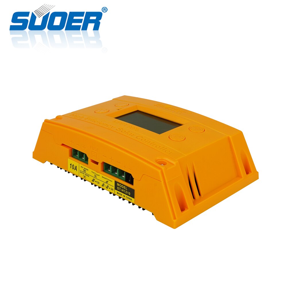 Suoer【MPPT Lading Controller】 Solar MPPT Lading 12v 10A Intelligent Solar Laadregelaar (ST-H1210)