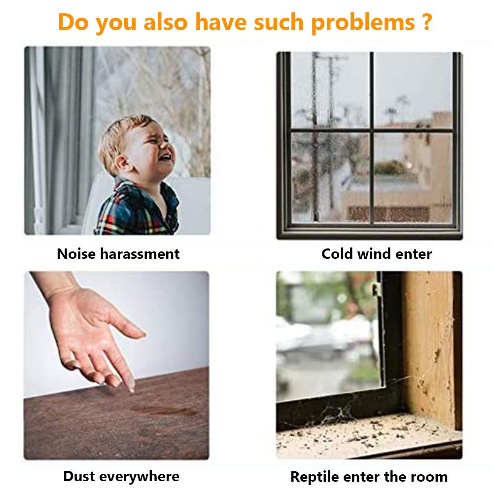 5M Thuis Deur Afdichting Geluiddichte Gap Filler Weer Strippen Diepgang Excluder Afdichtstrip Deur Window