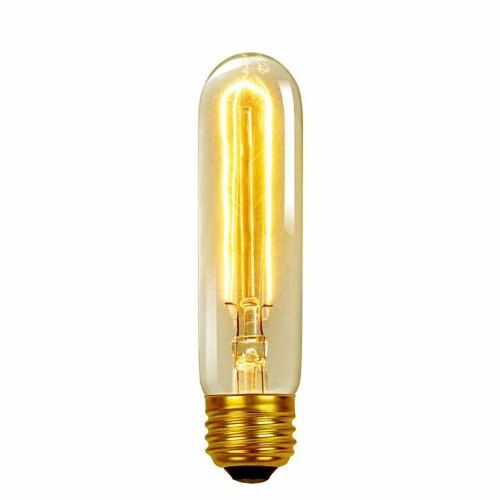 40 Watt Vintage Edison T10 Radio Tube Incandescent Filament Light Bulb.Pack Of 10