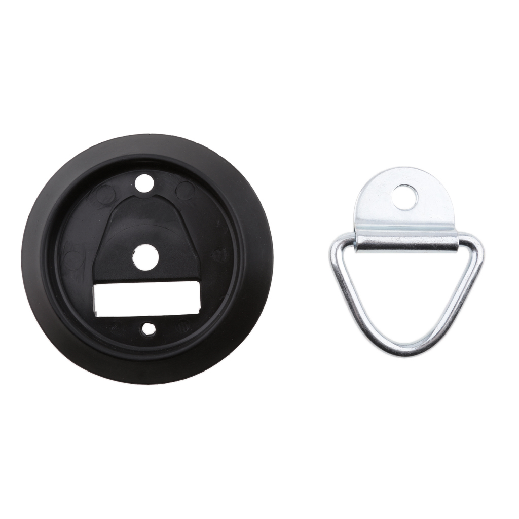 MagiDeal On D Ring Trailer Truck Tie Down Loop Kit Rust Proof