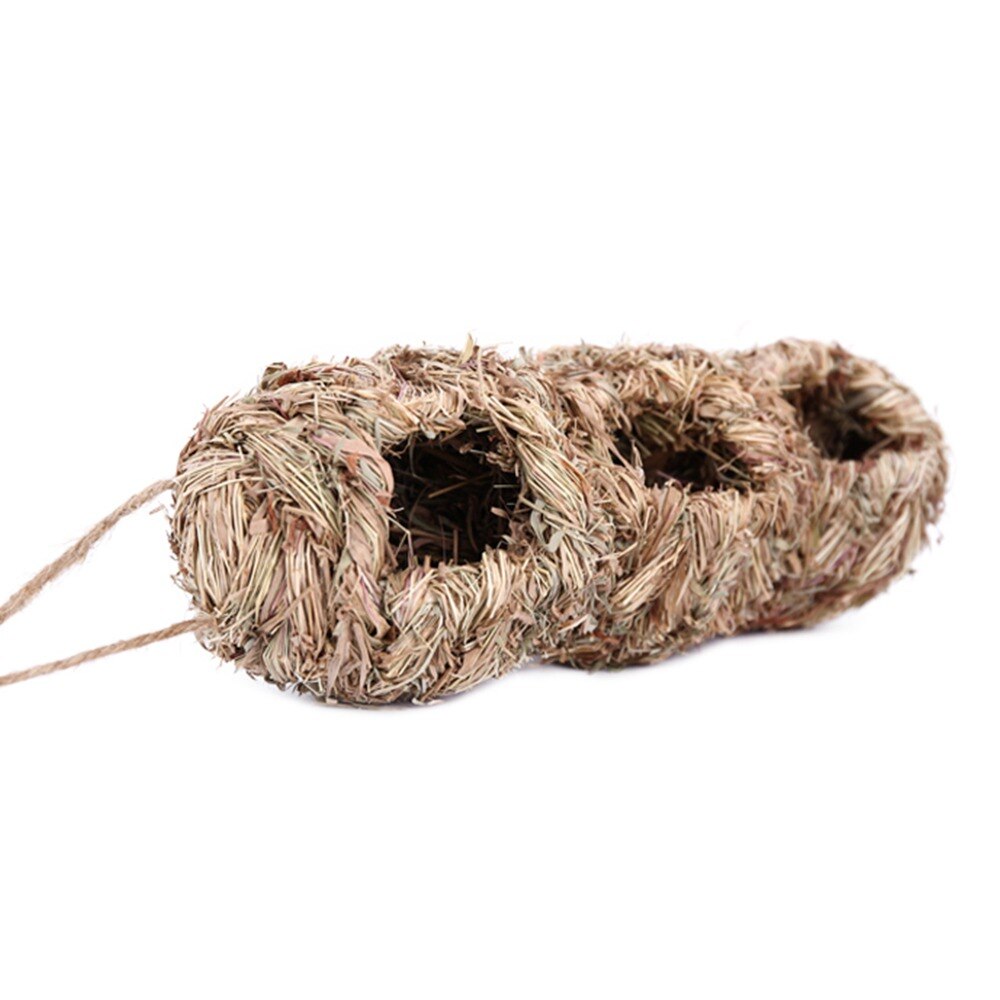 Nido de Pájaros tejido a mano, jaula ecológica Natural, para animales pequeños, cabaña, colgante, decoración para la casa, , #15: P1