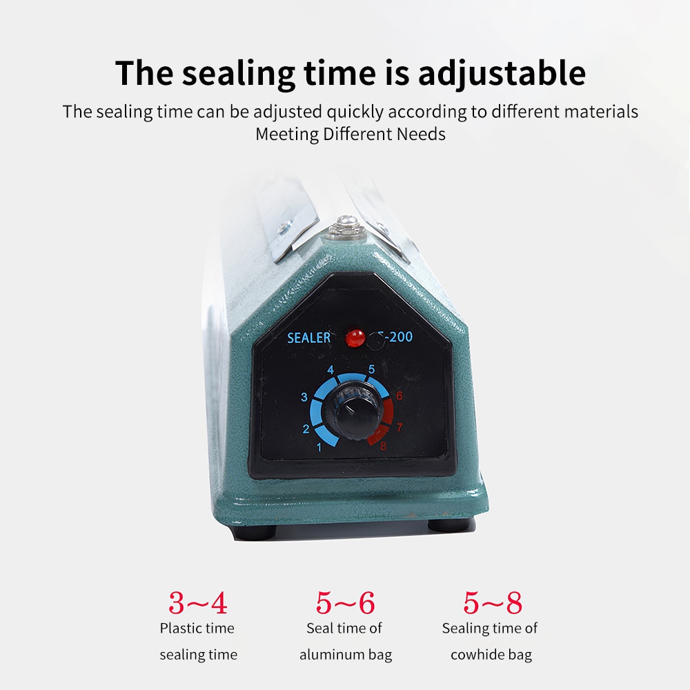 Portable Mini Heat Sealing Machine Impulse Sealer Seal Packing Plastic Bag Sealer Sealing Device