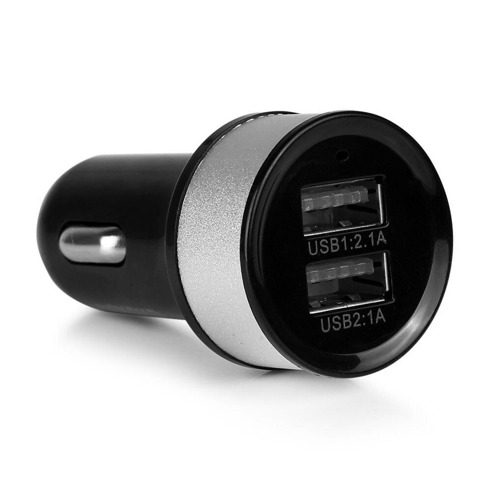 Adaptador de cargador de coche con 2 puertos USB Dual 3.1A para Samsung Galaxy S6 iPhone 5 6 6S