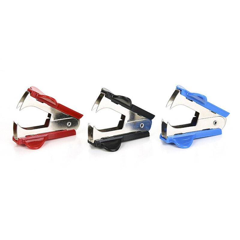 6 Pcs Mini Staple Remover Extra Wide Stainless Steel Jaws Office Supplies NOV99