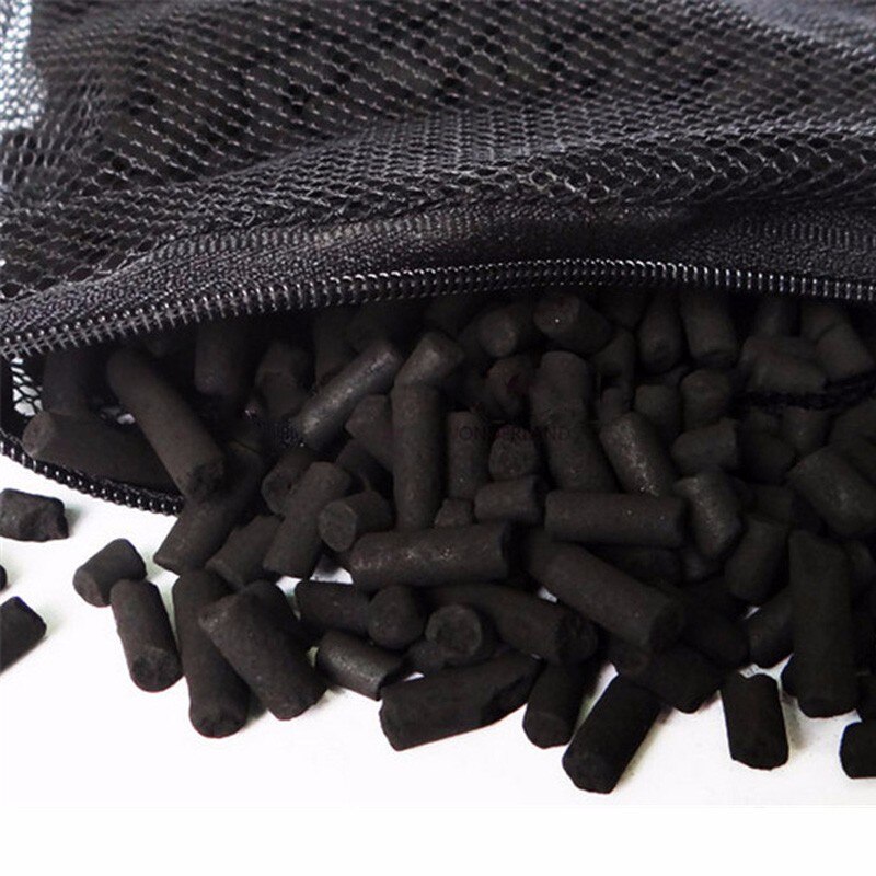 Aquarium Aquarium Wasser Reinigung Aktivkohle Absorbiert fischig Geruch und Entfernt Wasser Gelb Pigment