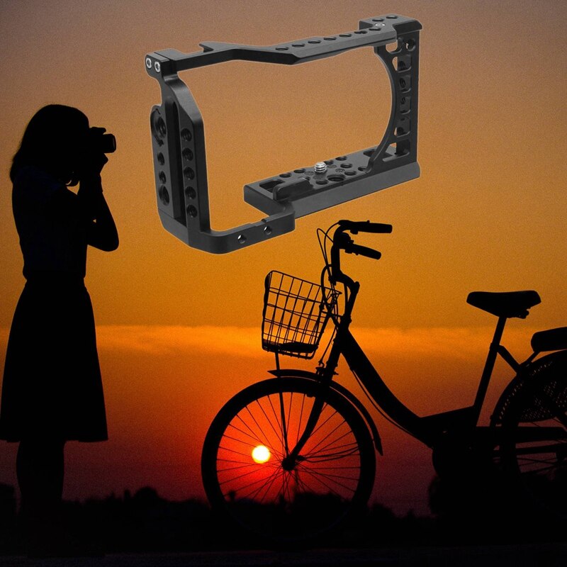 Adatto per Sony Mini Single A6400 Rabbit Cage A6500 / 6300/6000 Photography Rabbit Cage Kit gabbia protettiva