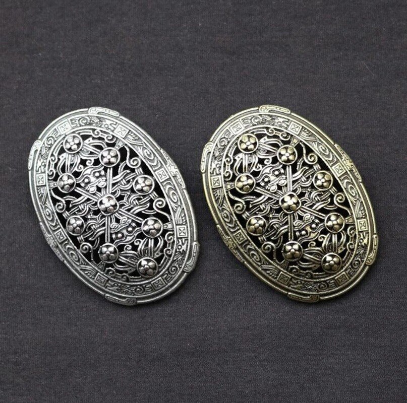 Vintage Nordic Amulet Fibula Set Broches Zweden Scandinavische Viking Sieraden