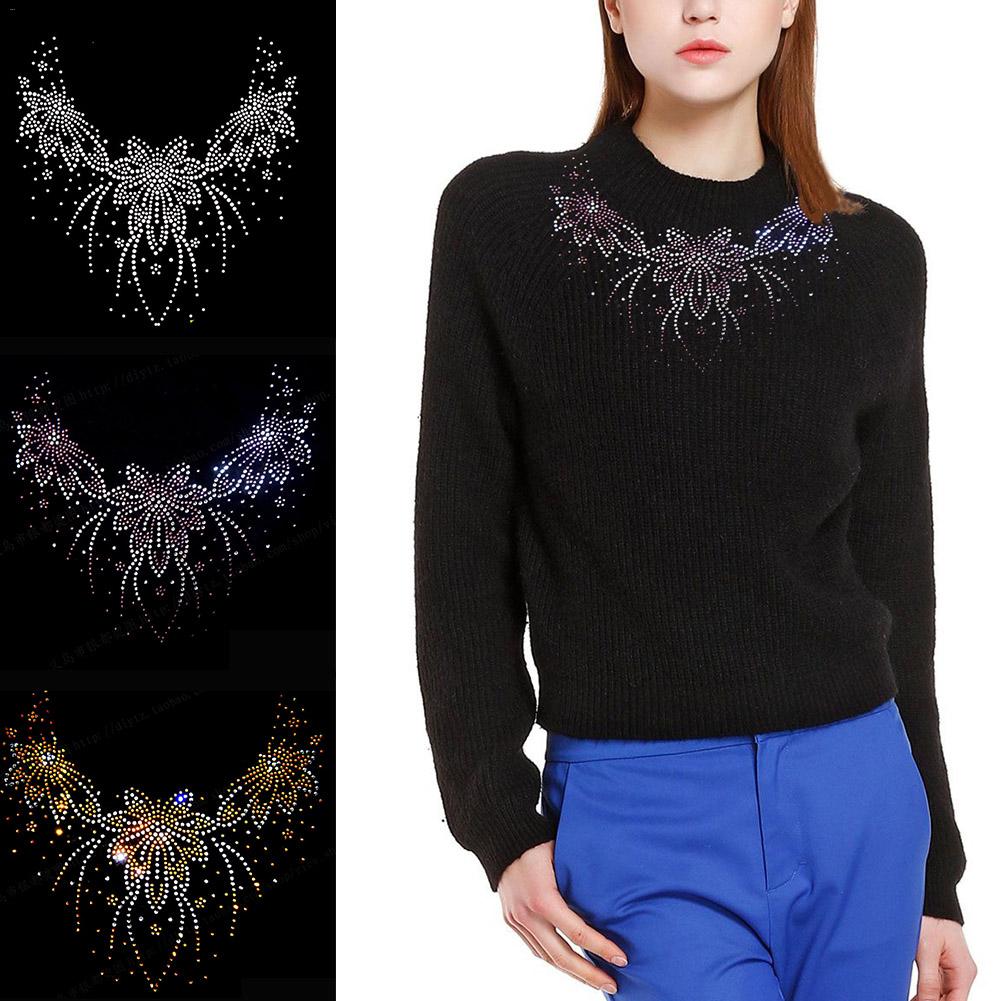 SUPERDANT Schedel opstrijkbare strass steentjes overdracht witte opstrijkbare stickers T-shirt kristal warmteoverdracht hot fix kristallen voor kleding decoratie voor tassen doe-het-zelf handwerk