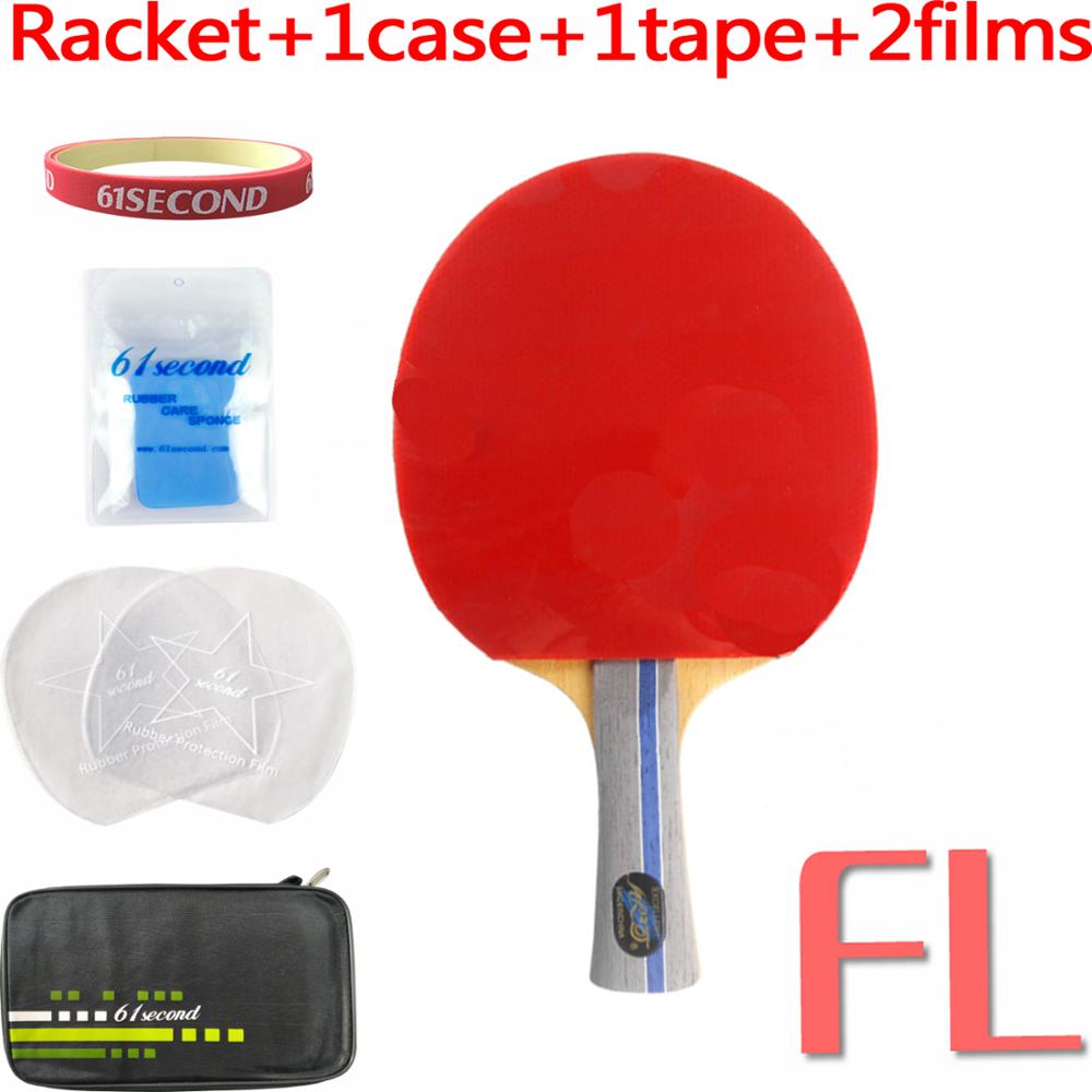 Racket galaxy yinhe 896 med 2 st galaxy yinhe mars ii shakehand långt handtag fl: Fl med  f 1 fall