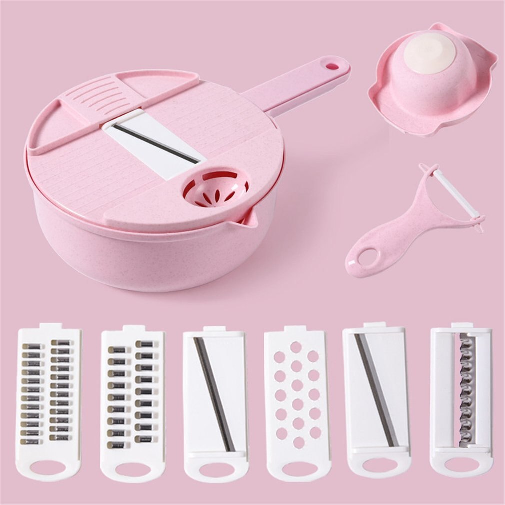 1 Set Multifunctionele Groentesnijder Aardappel Handleiding Shredder Slicer Home Kitchen Wortel Rasp Rasp