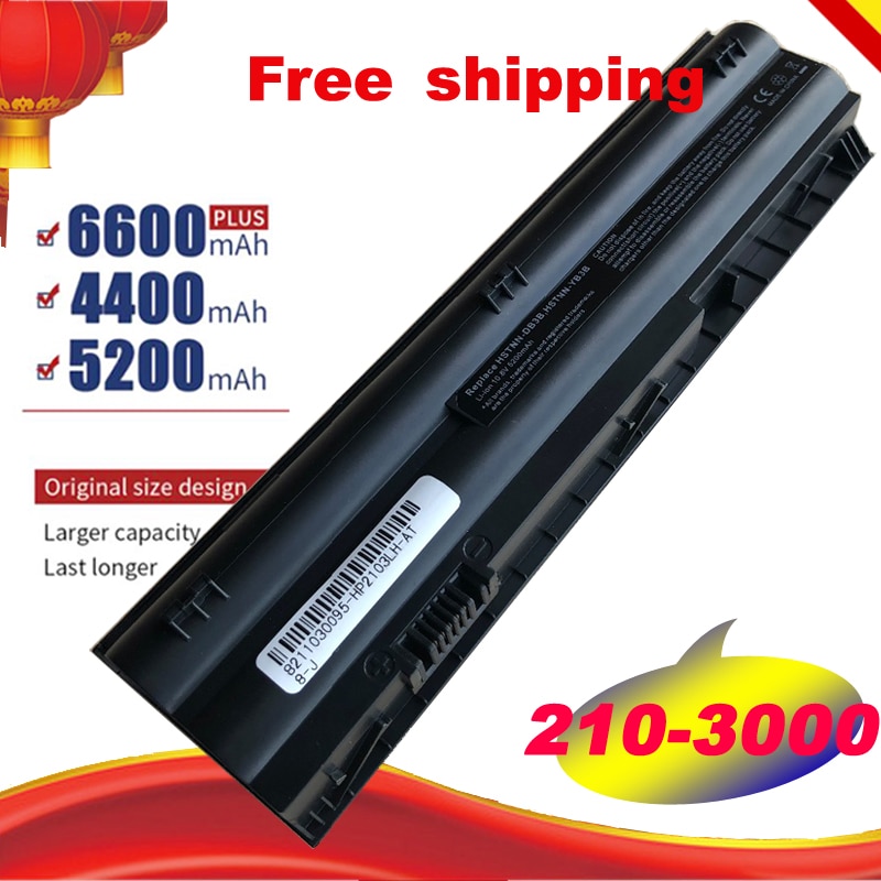 Batería para HP Mini 210-3000 HSTNN-DB3B HSTNN-LB3B HSTNN-YB3A HSTNN-YB3B 646755-001 646757 para HP pabellón dm1-4000