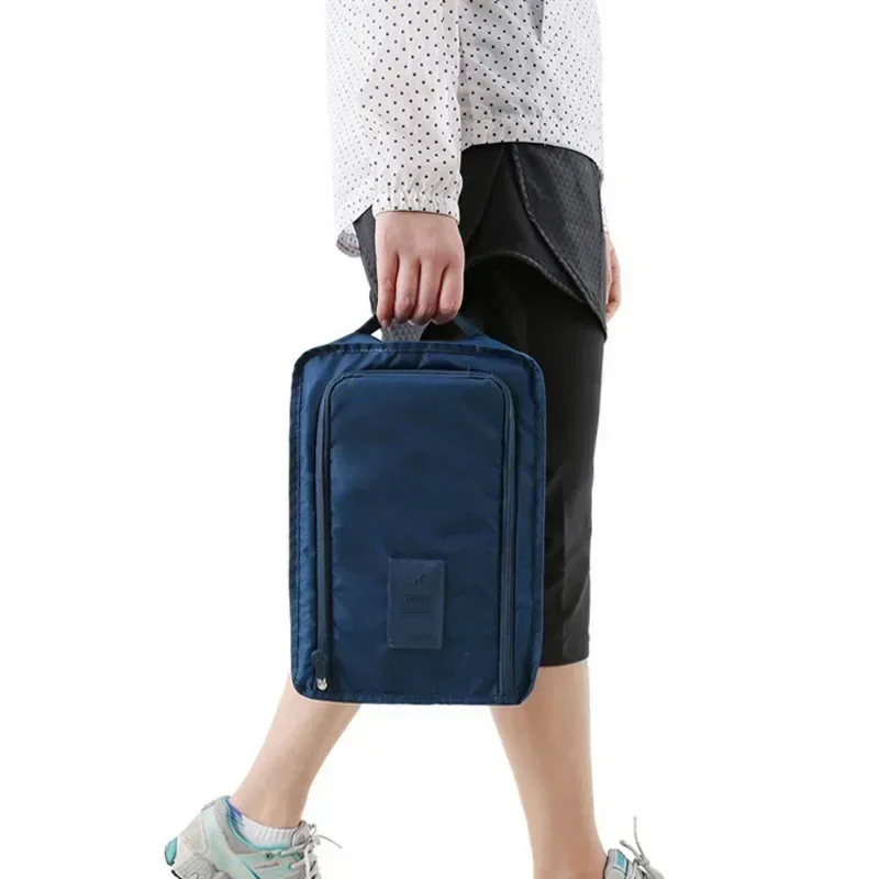 Reiseaufbewahrung, tragbare Sneaker-Tasche, wasserdicht, atmungsaktiv, Einzelschuh-Aufbewahrungstasche, faltbar, tragbar, kleine Schuhtasche, 6 Farben