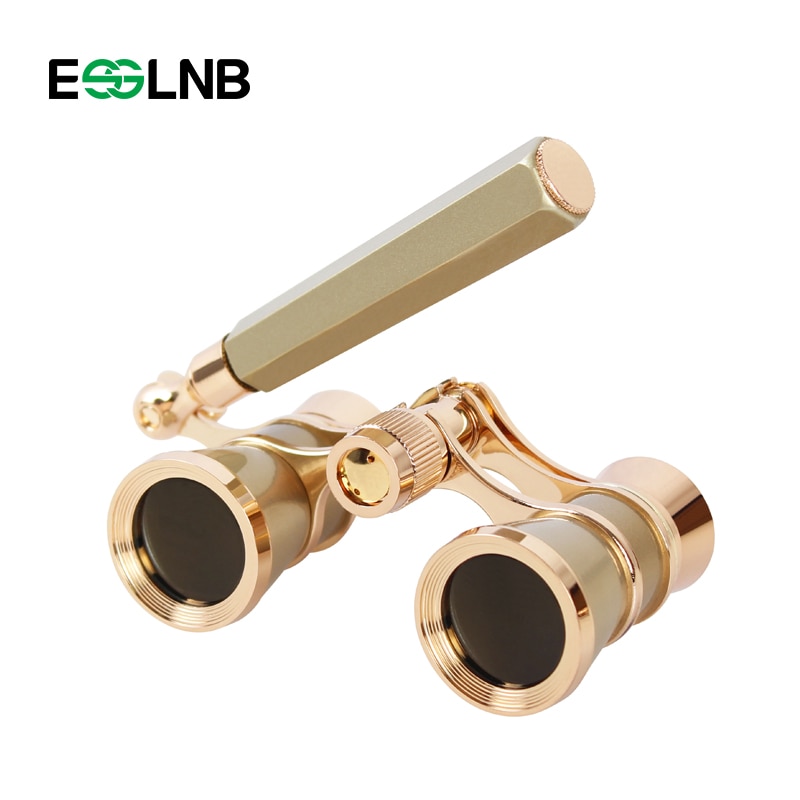 3X25 Oper Fernglas Beschichtet Objektiv Teleskop Oper Gläser Beschichtet Theater Glas Dame Glas Griff Telescopio Frauen Mädchen