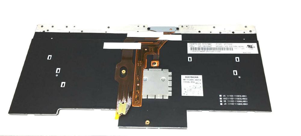 Backlit European Keyboard QWERTY 04X1382 for Lenovo for Lenovo Thinkpad T430 T430i T430s X230 X230i T530 T530i W530 L530