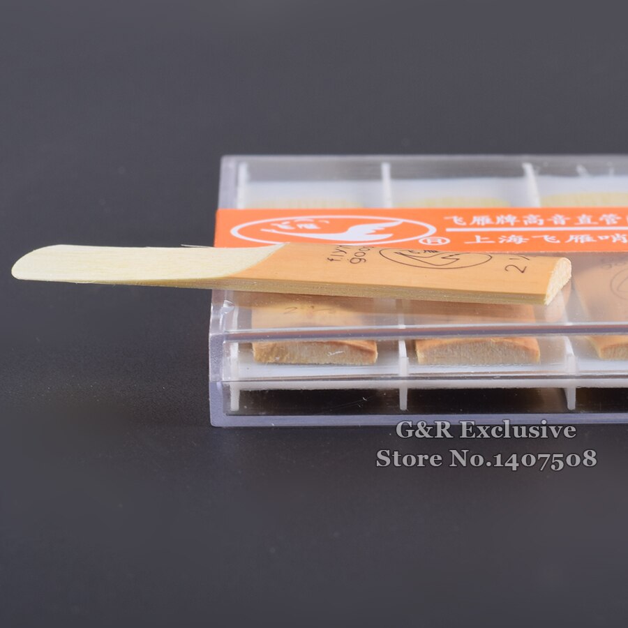 10pcs Sax Soprano Reeds Wind Musical Instruments Accessories Saxophone Reed Strength 2.5