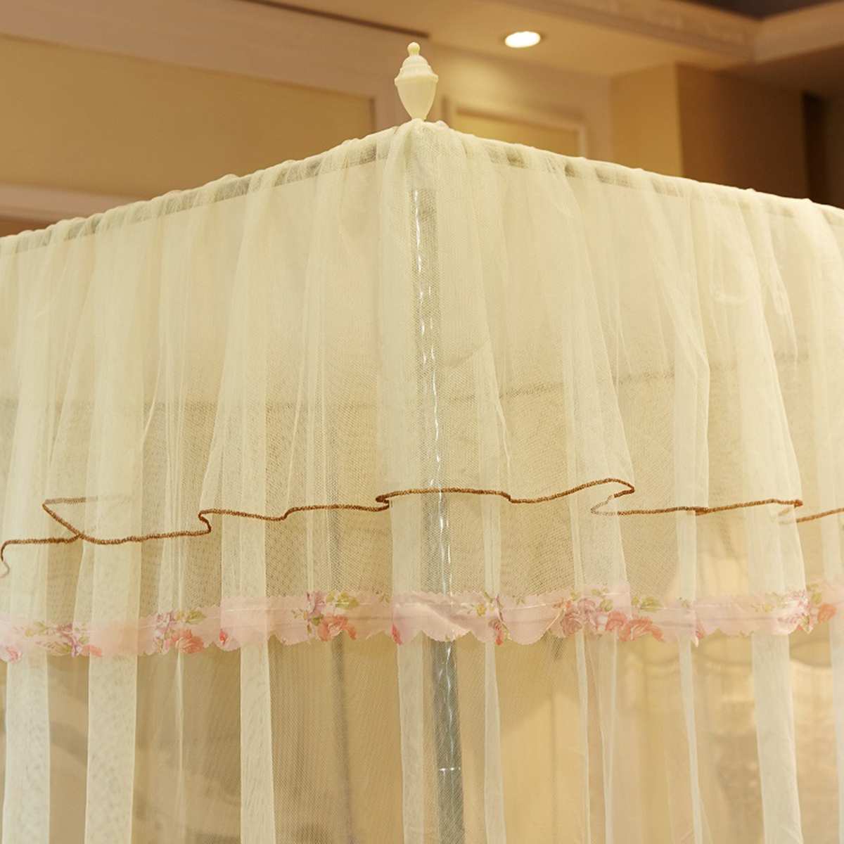 2X1.8M 2.2X11.8M Princess Mosquito Net Insect Protect Bed Canopy Netting mosquitera klamboe ciel de lit camas dormitorio