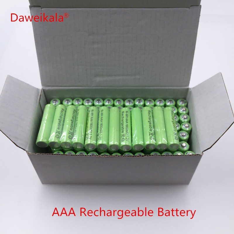 4-20Pcs AAA Nimh Batterij 1.2V NI-MH 1800mAh AAA 3a Oplaadbare Mobiele Aaa Nimh Batterijen grote Macht