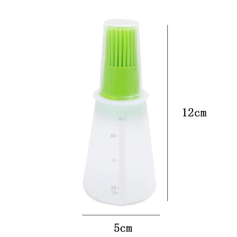 Brochas de silicona resistentes a la temperatura para batir barbacoa, brocha para botella de aceite, 1 Uds., accesorios para hornear, utensilios de cocina, utensilios para barbacoa
