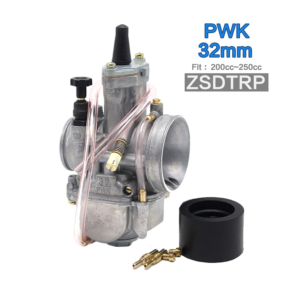 ZSDTRP Motorcycle 4 stroke KOSO ZSDTRP KEIHIN OKO 24 26 28 30 32 34 mm Carburetor With Power Jet Fit Race Scooter ATV UTV: 32mm ZSDTRP