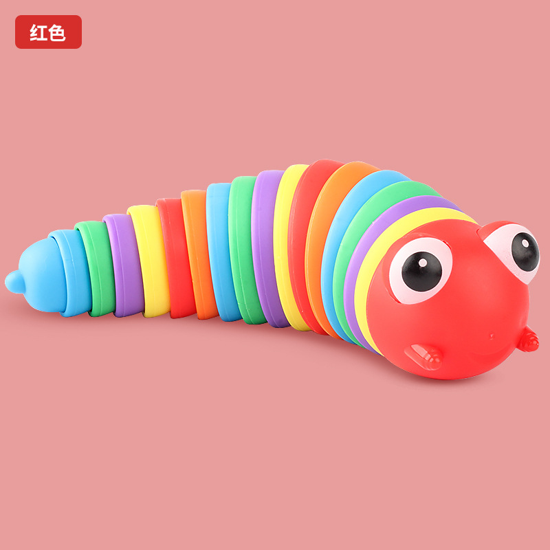 Caterpillar 3D Fidget Snail Articulated Fidget Toy... – Grandado