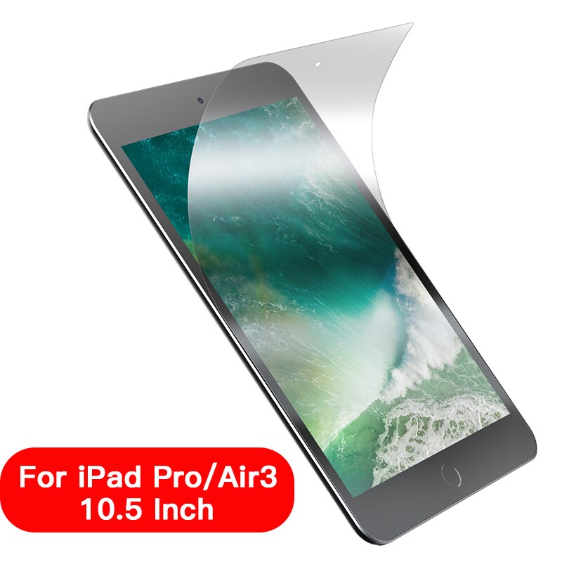 Baseus Papier Als Screen Protector Film Matte Pet Anti Glare Portect Schilderen Film Voor Ipad Pro 12.9 11 10.5 9.7 7.9 Inch: For iPad Pro Air3