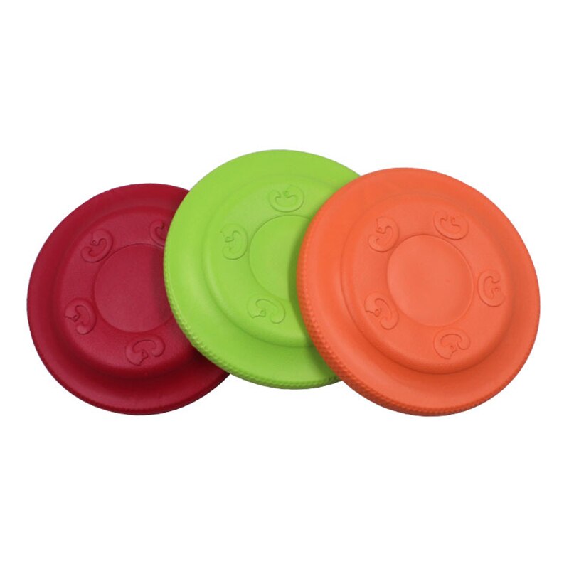 Cão voando discos de proteção ambiental sílica gel macio pet discos de vôo brinquedos para cães pires grande ou pequeno cão brinquedos para animais de estimação suprimentos