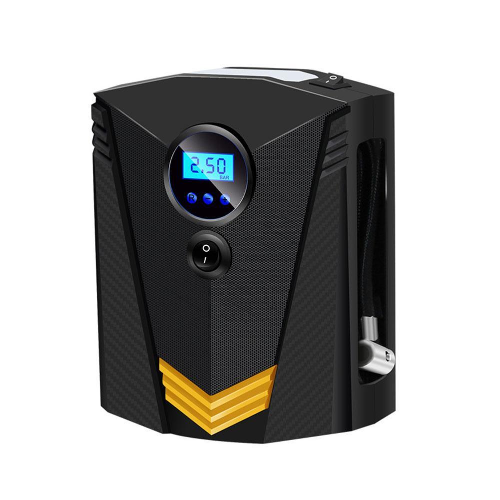 Portable car air pump Car air pump 12V digital portable tire pump Exterior inflation Auto stop Accessories W0N6