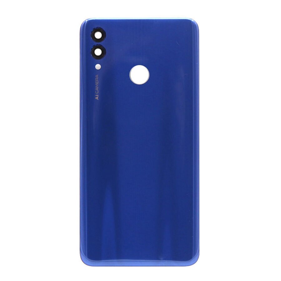 For Huawei Honor 10 Lite Back Battery Cover Rear Housing Door Case for Honor 10 Lite Battery Cover With Camera Lens Replacement: Blue With Lens