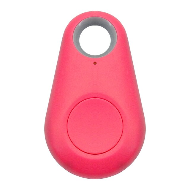 Smart GPS Pet Tracker Mini Anti-Lost Waterproof Bluetooth Locator Tracer For Pet Dog Cat Kids Car Wallet Key Collar Accessories: Rose