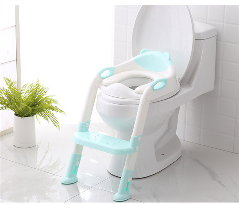 Baby pottetræning toiletstol til børn med blød pude baby pottestol til børn unisex børne toilet træningssæde
