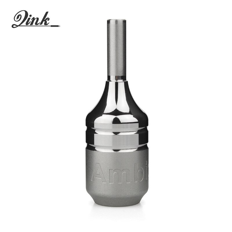 QINK 26 Fosco Não-escorregar Apertos De Cartucho De Aço Inoxidável 316 milímetros 28mm 32mm para Cartuchos Tattoo Supplies
