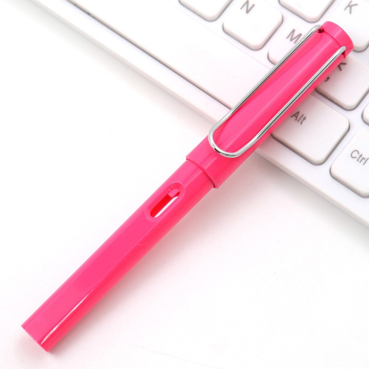 Eternal Pencil Technology Unlimited Writing No Ink Portable Pencil Reusable Erasable Art Sketch Painting Tool Kid Stationery: Rose red