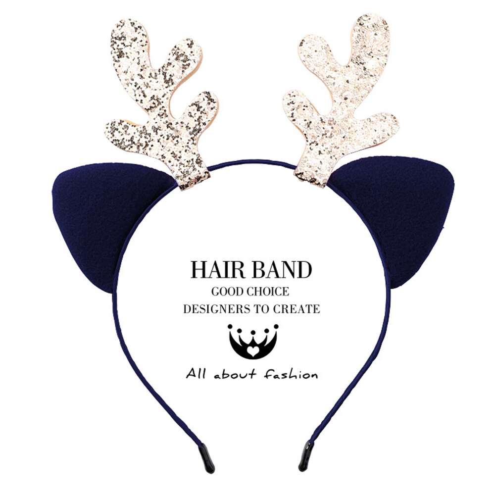 Lovely Cat Ear HairwearAntler headband cute cat ears hairpin headband headband decorative party headband
