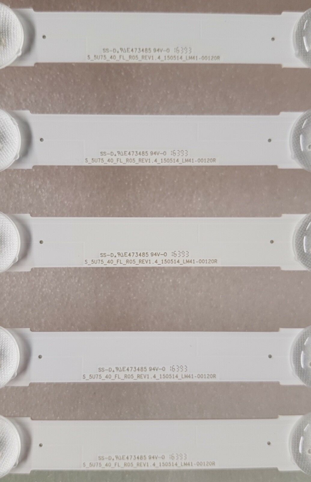 SAMSUNG-televisor LED BN96-34791A, accesorio para televisor SAMSUNG UE40KU6100 UE40JU6400 UE40MU6105, 10 unids/lote, BN96-34792A