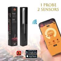 Sonde alimentaire pour viande sans fil, thermomètre pour barbecue et Steak, Bluetooth, électronique, outils de cuisson pour BBQ