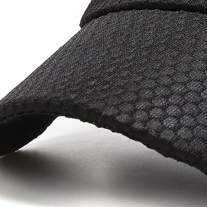 Mens Flat Top Mesh Peaked Cap Stylish Beret Baseball Caps Summer Breathable Mesh Army Cap Adjustable Light Sun Visor Hats