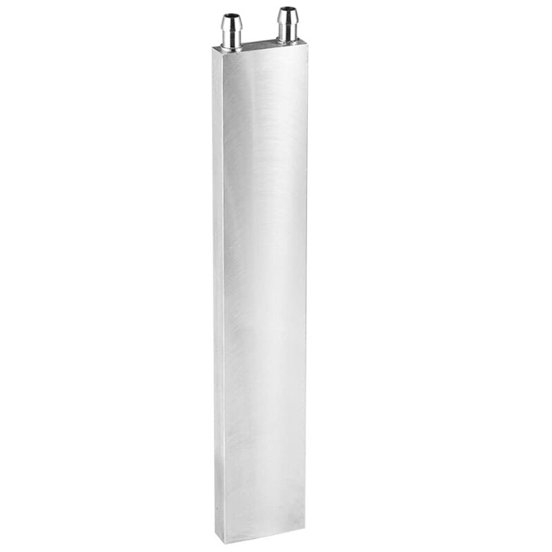 Aluminum Liquid-Water Cooling Block For Computer Cpu Radiator For Pc and Laptop Cpu Silver Heat Sink System (200mm)