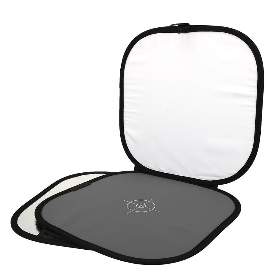 Portable 18% 3 in 1 DSLR Camera Photography Studio Exposure Balance Card Set White Gray Black Light Reflector Camera Accessory