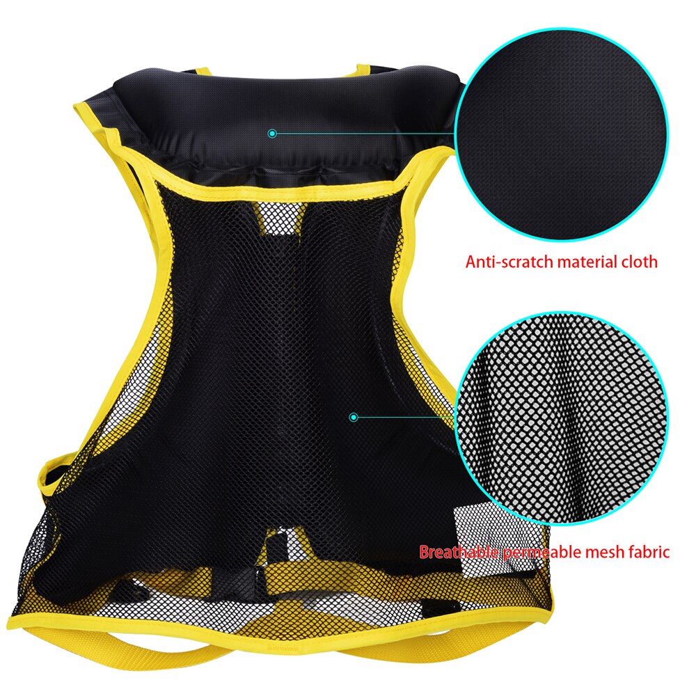 Adult Inflatable Swimming Life Jacket Snorkeling Floating Device Swimming Drifting Surfing Water Sports Safety Jackets
