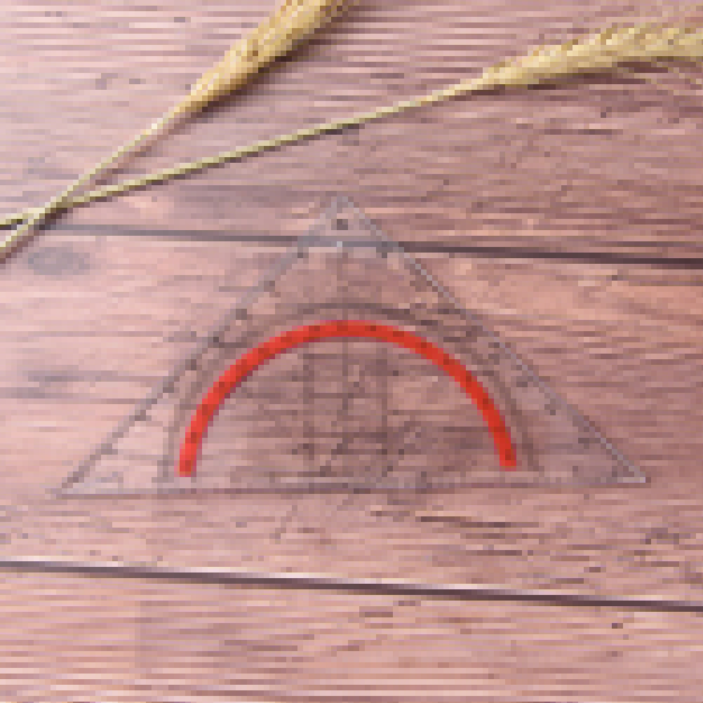 1pcs Multi-function Square Triangle Scale Engineering 15cm Student Supply School Protractor Dividing Ruler