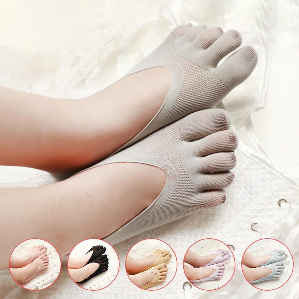 Socken frauen Kurze Socken Damen Unsichtbare Spitze Weiße Socken Mit Finger Weibliche transparent Socke Mädchen tt018 1 paar = 2 stücke