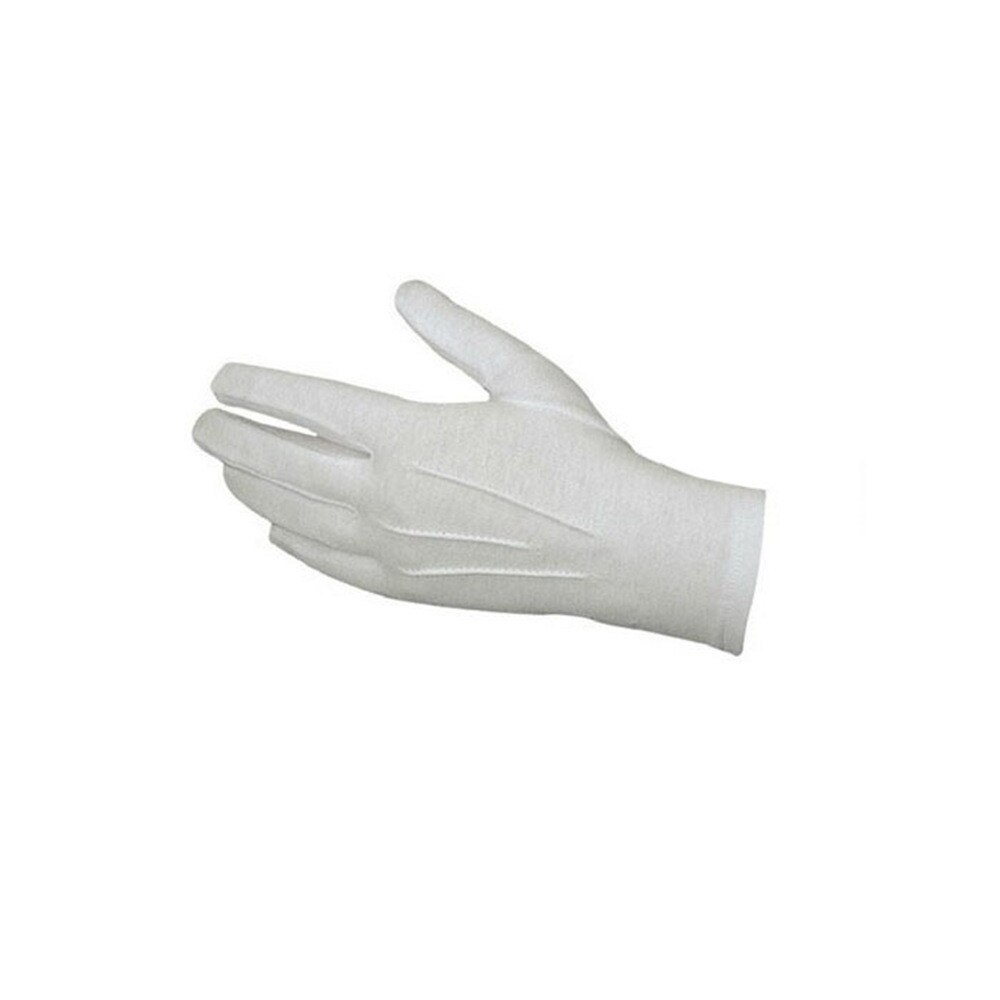 Guantes Blancos formales, esmoquin, guardia de Honor, desfile, Papá Noel, inspección, 1/5/10 pares