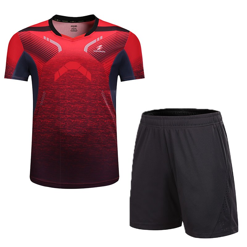 Badminton sports shirt Women/Men, table tennis shirt , Sports shorts Tennis shirt suit, Qucik dry badminton wear sets 3888