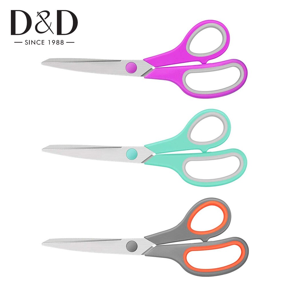 Tijeras de sastre profesionales de acero inoxidable para bordado y costura, herramienta de costura para manualidades de tela, DIY