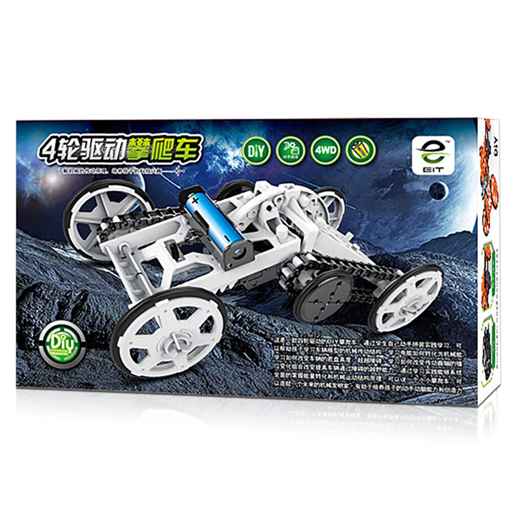 4WD DIY Smart Robot Car For Arduino Starter Learning kit with Speed Encoder and Battery Box for arduino Diy Kit