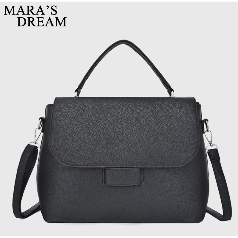 Maras dröm enfärgad pendlarväska trend vild axelväska enkel atmosfär messengerväska med stor kapacitet