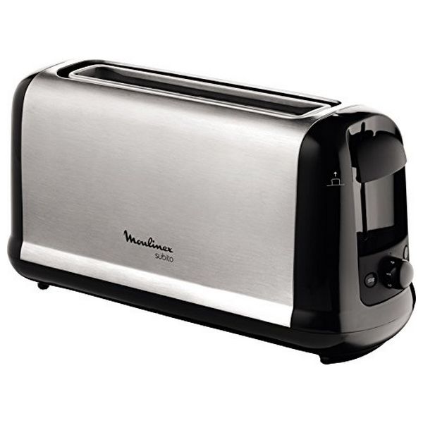 Grille pain Moulinex Subito 1000W gris Inox
