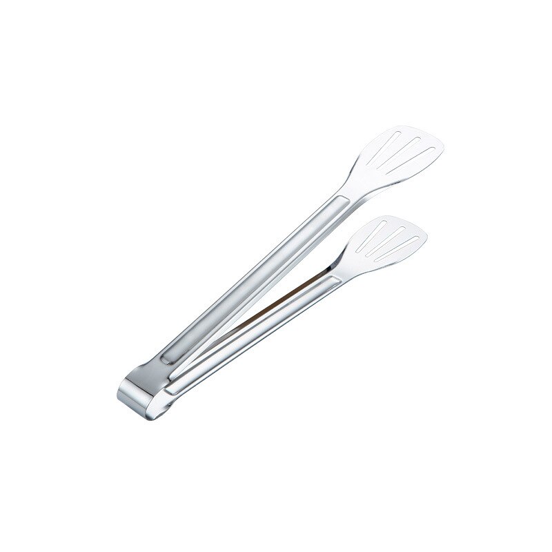 Rustfritt stål 14 tommer lange matklemmer brødklemme grilltang grille grilling bbq tilbehør buffet kjøkkenutstyr: 12 tommer