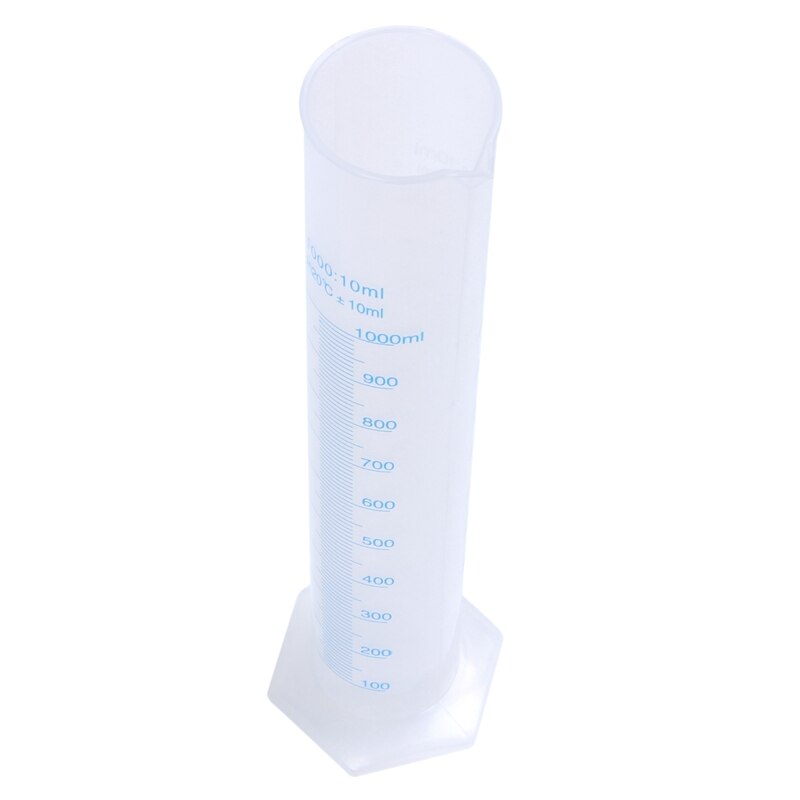 Stor høj 41 centimeter 1000 milliliter meter plastmålecylinder: Default Title