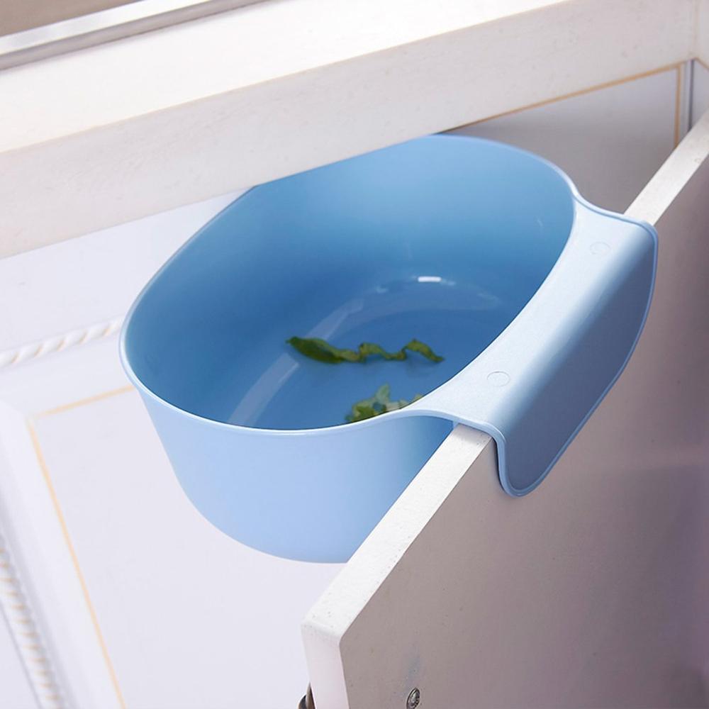 Armario de cocina para el hogar de estilo europeo, puerta trasera, contenedor de basura, colgante, cubo de basura, caja de almacenamiento